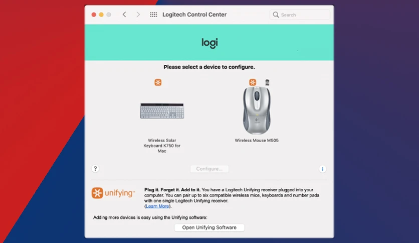 logitech unifying software download mac