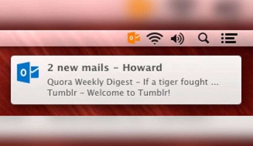 howard email notifier